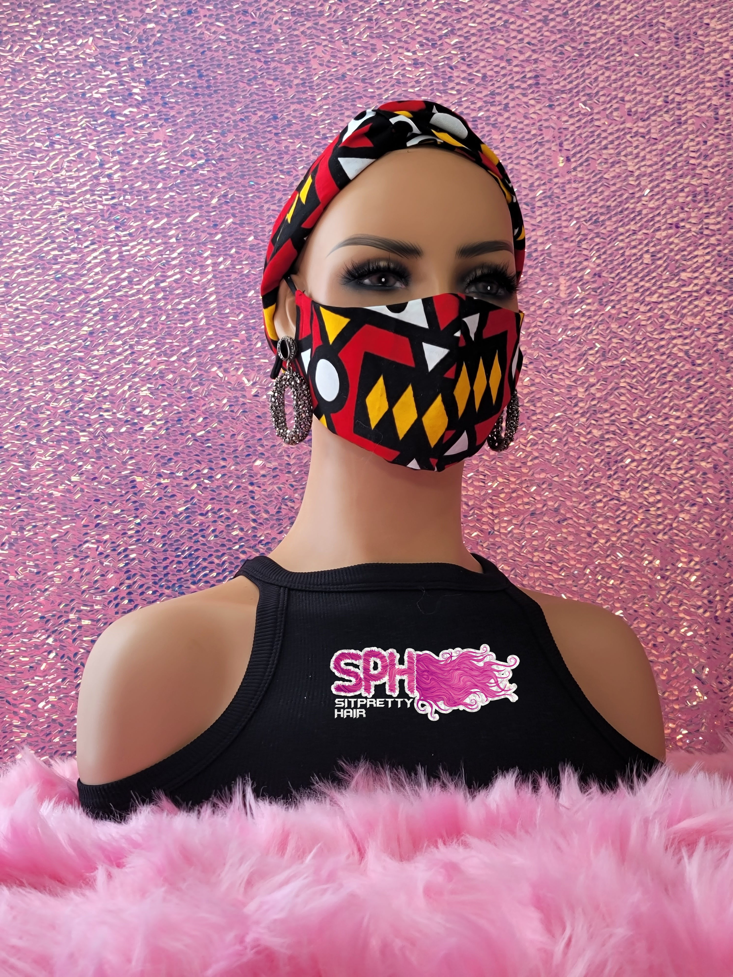 Ankara Nose Mask, Face Mask For Sale, Fabric Mask